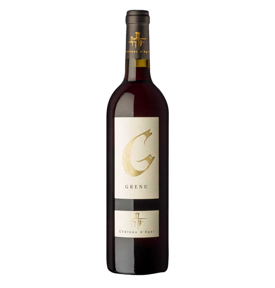 GRENU ROUGE 2023-75CL-14% ALC./VOL-BIO-CHATEAU D'AGEL