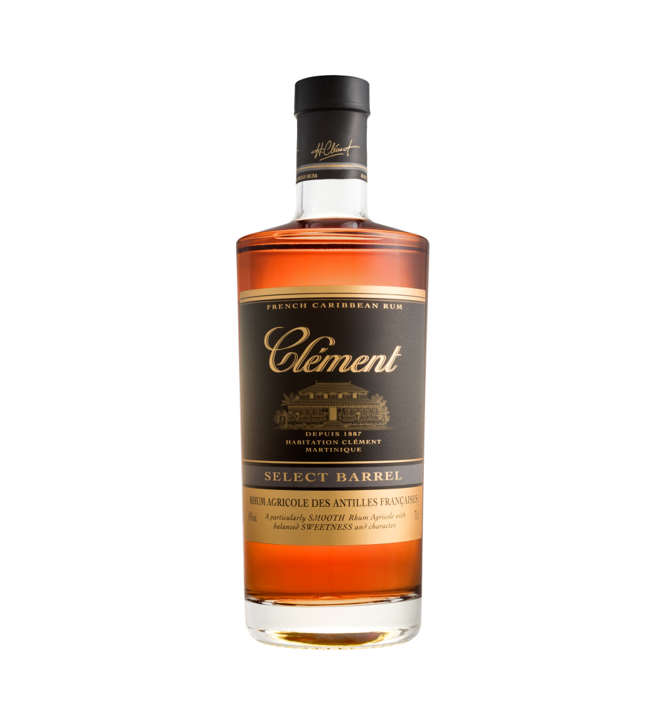 CLEMENT ESB SELECT BARREL-70CL-40%-AOC MARTINIQUE