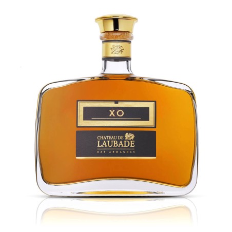 BAS-ARMAGNAC XO CARAFE DIAMANT-ETUI-70CL-40%ALC.- LAUBADE