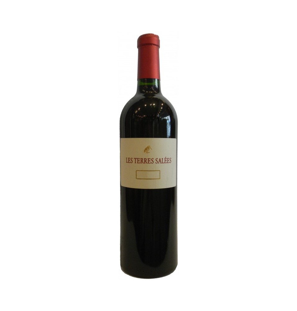 TERRES SALEES ROUGE 2021-75CL-14.5%-100% MERLOT-C.BARBIER