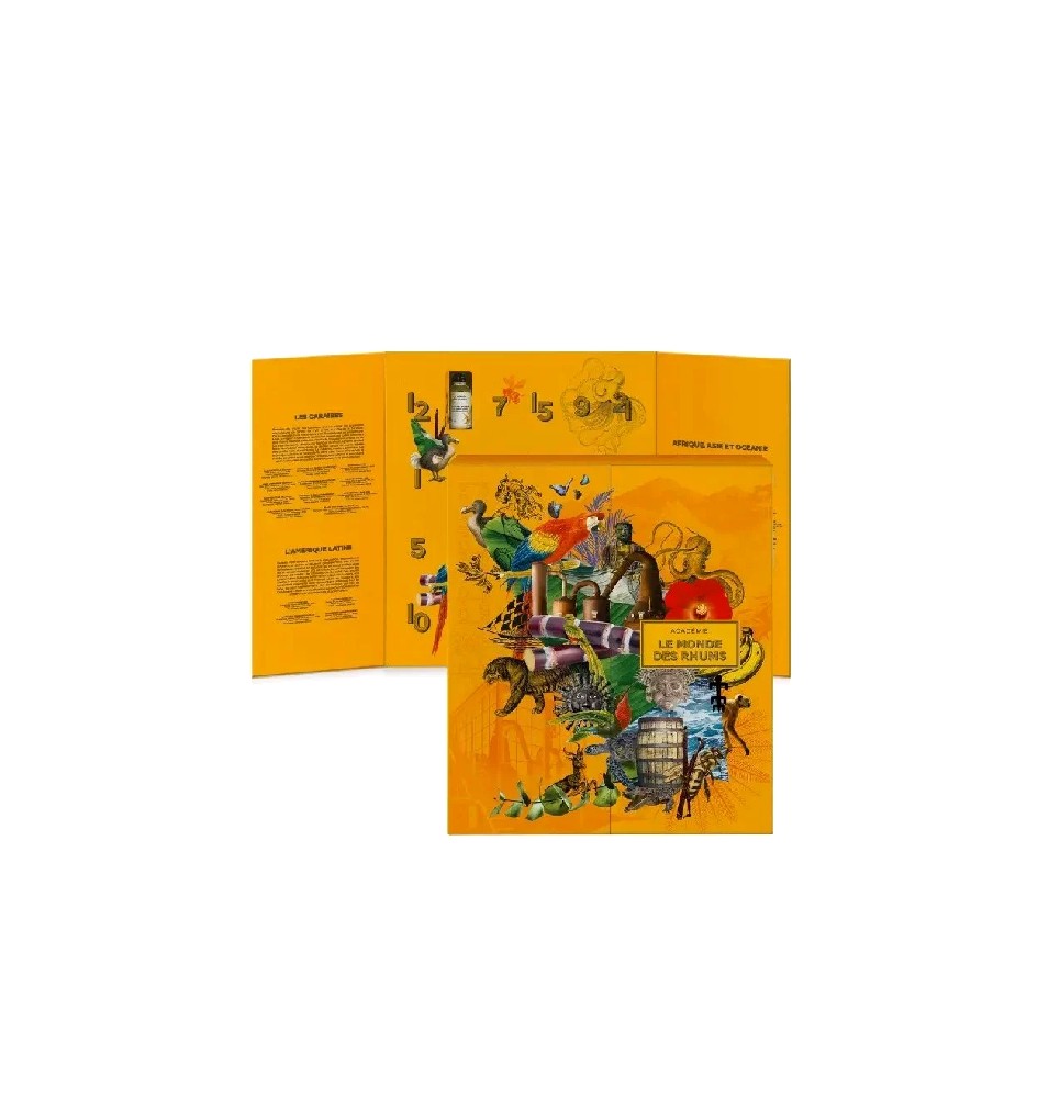 COFFRET DE L'AVENT LE MONDE DES RHUMS-24 X 2CL-FONDATIONS