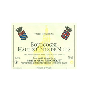 HT CÔTES DE NUIT ROUGE 2022 MAGNUM-13.5%-DOMAINE REMORIQUET