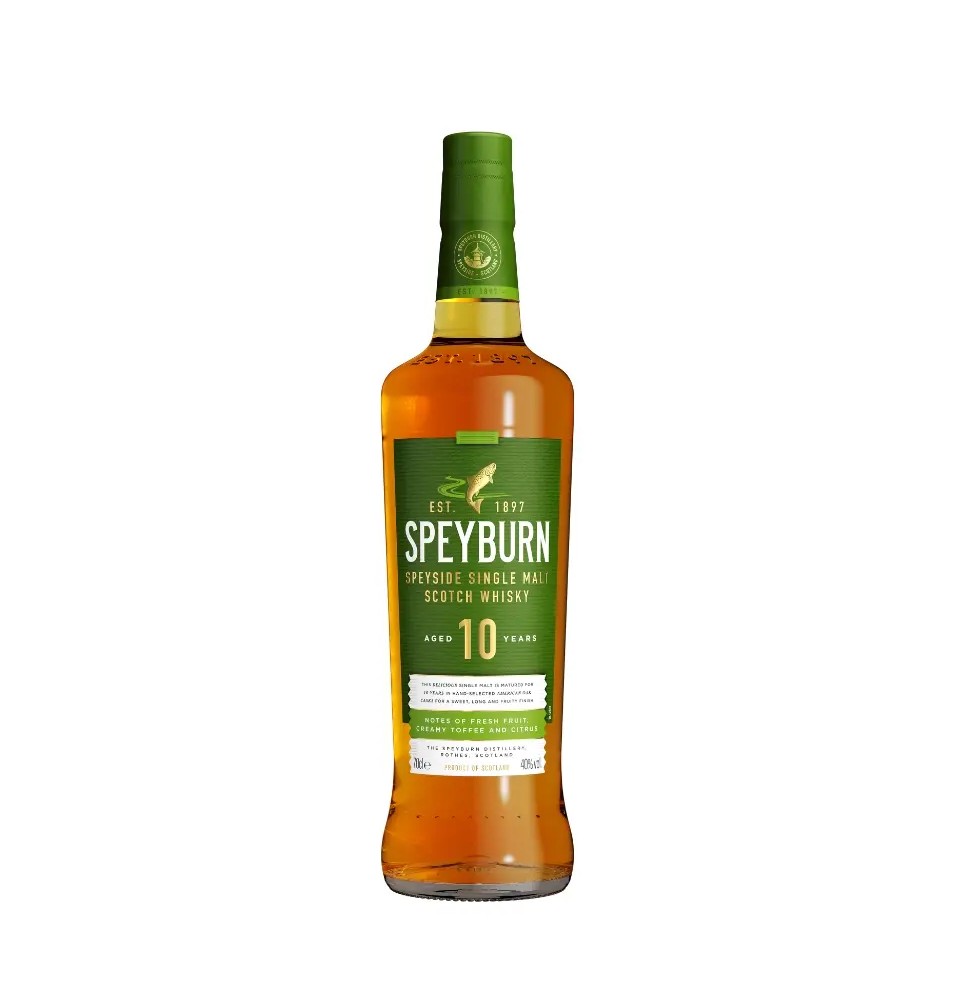 SPEYBURN "10 ANS"-70CL-40% Alc./Vol.-SINGLE MALT SPEYSIDE-ETUI