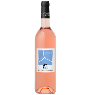 VENTOUX "3 VILLAGES" ROSE 2024-75CL-13%-LA CROIX DES PINS-BI