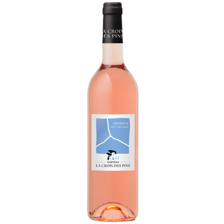 VENTOUX "3 VILLAGES" ROSE 2024-75CL-13%-LA CROIX DES PINS-BI