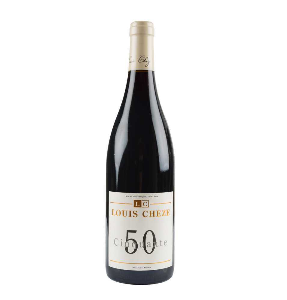 50/50 ROUGE 2023-75CL-13% ALC- VIN DE FRANCE- LOUIS CHEZE
