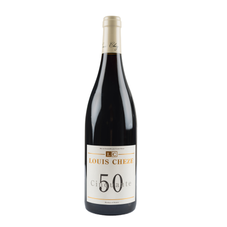 50/50 ROUGE 2023-75CL-13% ALC- VIN DE FRANCE- LOUIS CHEZE