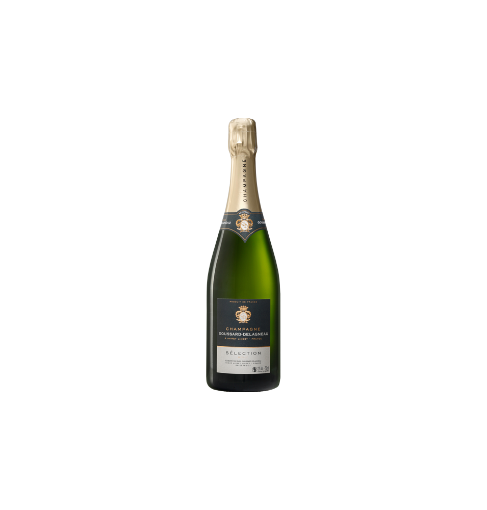 CHAMPAGNE BRUT SELECTION-75CL-12%ALC./VOL.-GOUSSARD-DELAGNEA