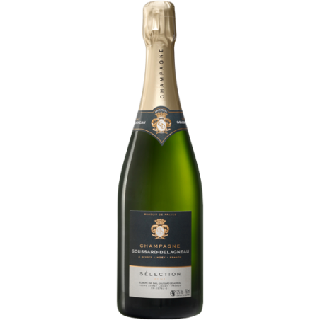 CHAMPAGNE BRUT SELECTION-75CL-12%ALC./VOL.-GOUSSARD-DELAGNEA