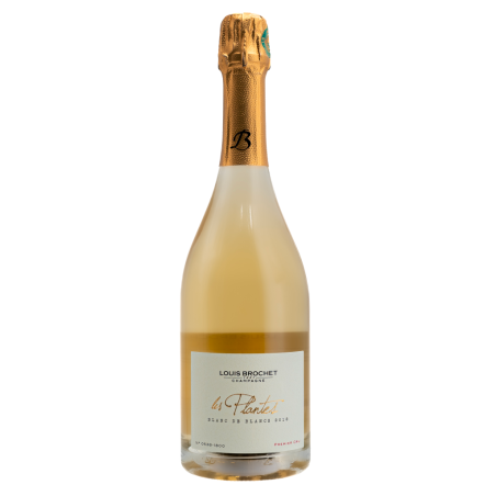 LES PLANTES BLANC DE BLANCS 2018 1ER CRU-75CL-12.5%Alc./Vol.