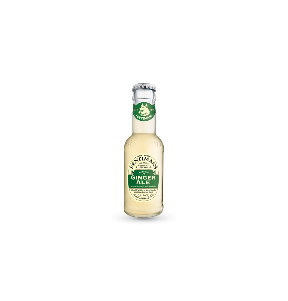 FENTIMANS GINGER ALE WATER PACK X 4 BT 200ML