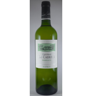 CHATEAU LA CADERIE BIO BDX BLC ESPRIT 2024-75CL-13.5% ALC.