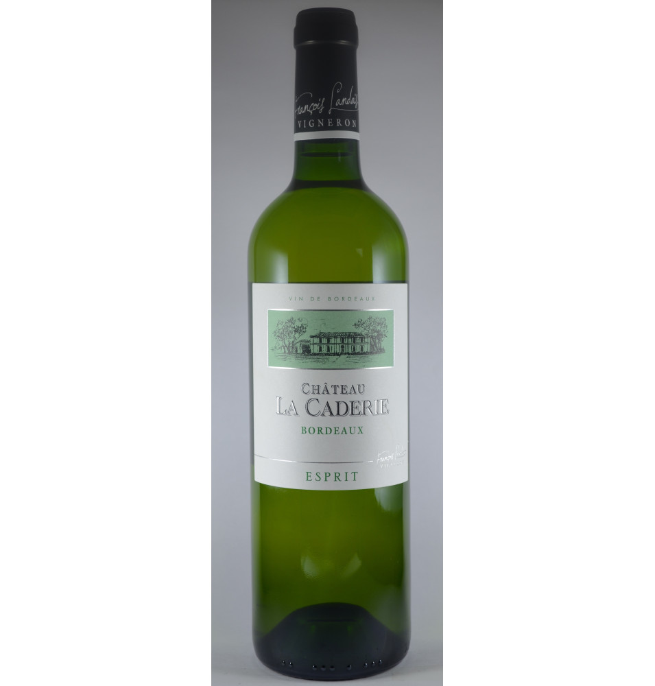CHATEAU LA CADERIE BIO BDX BLC ESPRIT 2024-75CL-13.5% ALC.