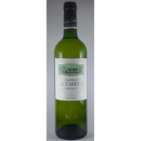 CHATEAU LA CADERIE BIO BDX BLC ESPRIT 2024-75CL-13.5% ALC.