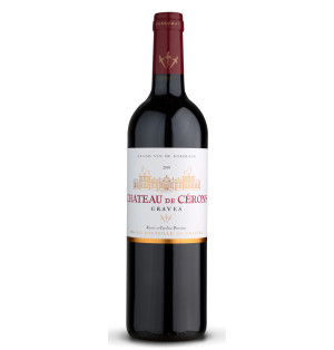 CHATEAU DE CERONS 2018-75CL-13.5% ALC-ROUGE-AOC GRAVES