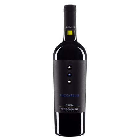 LUCCARELLI NEGROAMARO IGP PUGLIA 2024-75CL-14%ALC./VOL.