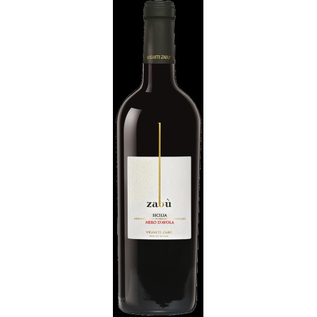 ZABU NERO D'AVOLA SICILIA DOC-75CL-13%Alc./Vol.-VIGNETI ZABU