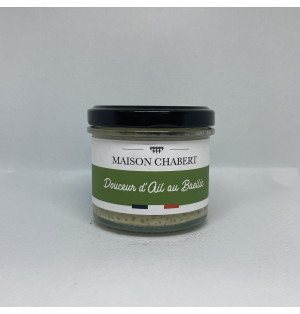 DOUCEUR D'AIL AU BASILIC 90 GR  -MAISON CHABERT