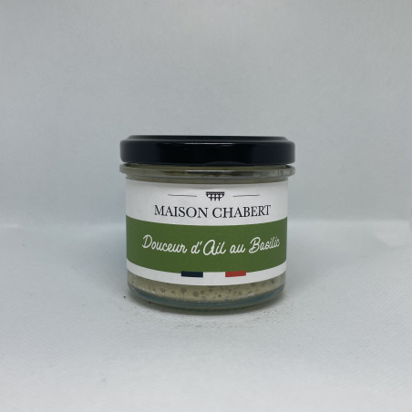 DOUCEUR D'AIL AU BASILIC 90 GR  -MAISON CHABERT