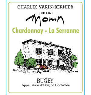 "LA SERRANNE" AOC BUGEY BLANC 2024-75CL-12%ALC.-BIO-MONIN