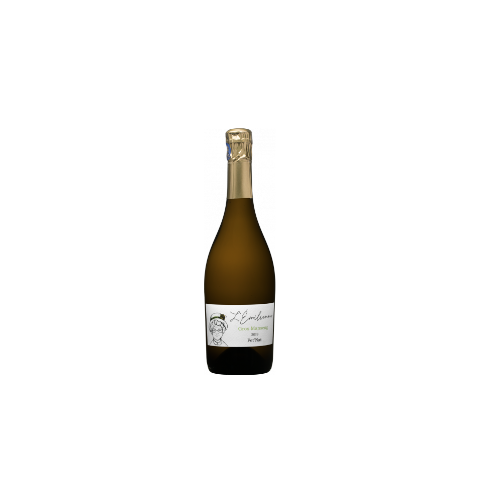 L'EMILIENNE 2024-75CL-PET'NAT BIO-12.%ALC.-LA CROIX DES PINS