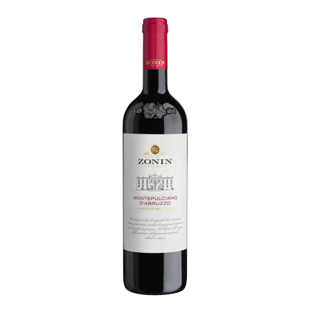 D.O.C MONTEPULCIANO D'ABRUZZO ZONIN 2024-75CL-13.5%ALC.