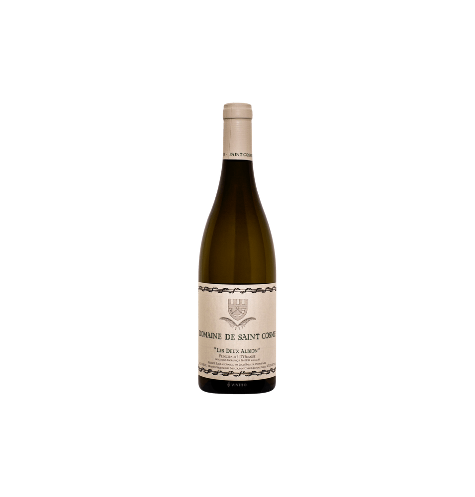 LES DEUX ALBIONS BLANC 2023-75CL-13% ALC.-CHATEAU ST COSME