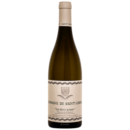 LES DEUX ALBIONS BLANC 2023-75CL-13% ALC.-CHATEAU ST COSME
