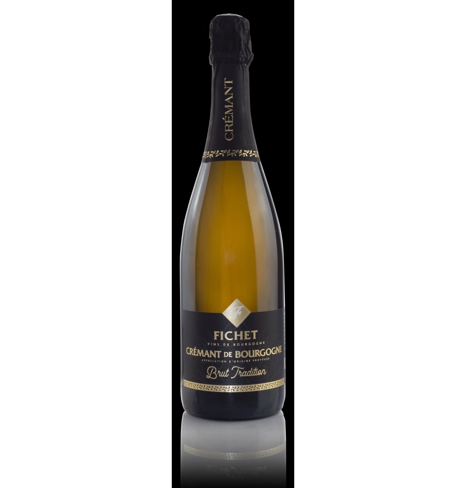 CREMANT BOURGOGNE BRUT "TRADITION"- 75CL-12%-DOMAINE FICHET