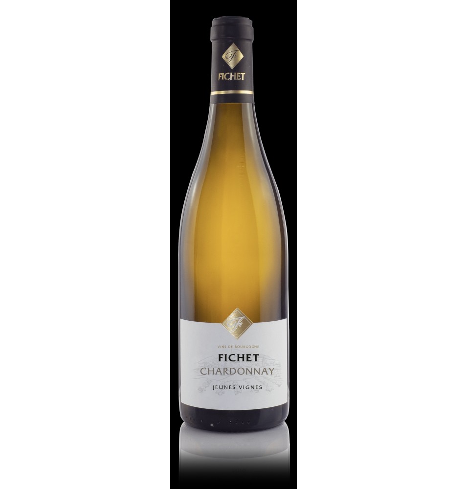 VIN DE FRANCE "CHARDONNAY" 2024-75CL-12.5%- DOMAINE FICHET