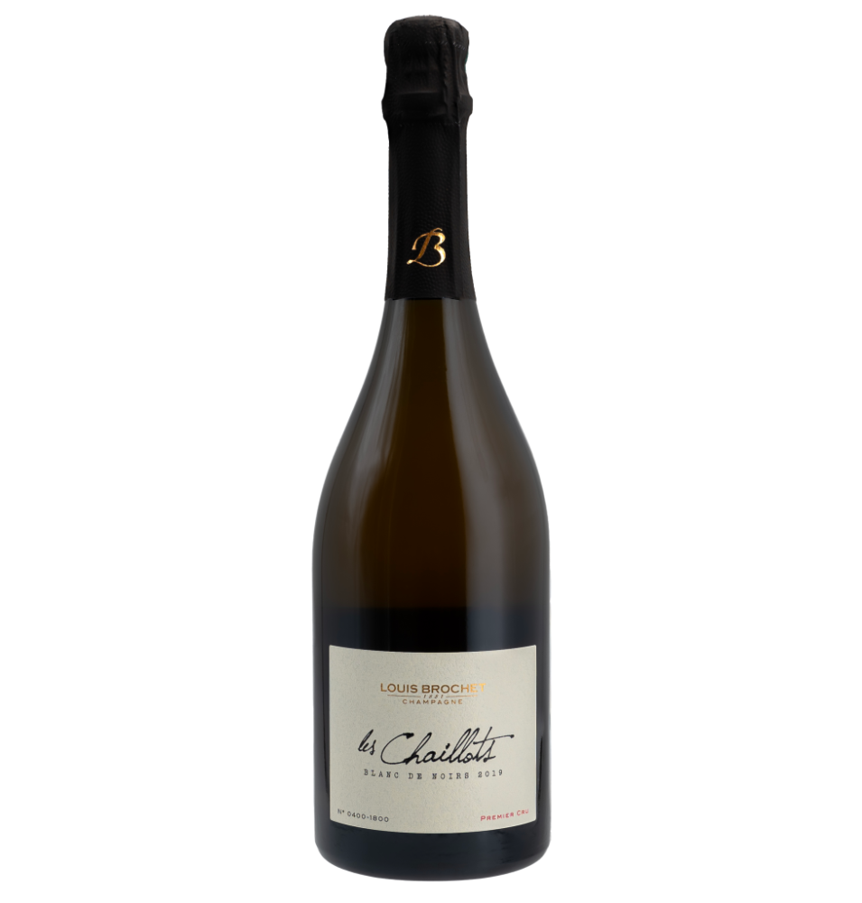 CHAMPAGNE LES CHAILLOTS BLANC DE NOIR 1ER CRU 2019 EXTRA BRUT-12.5%ALC.-75CL-LOUIS BROCHET