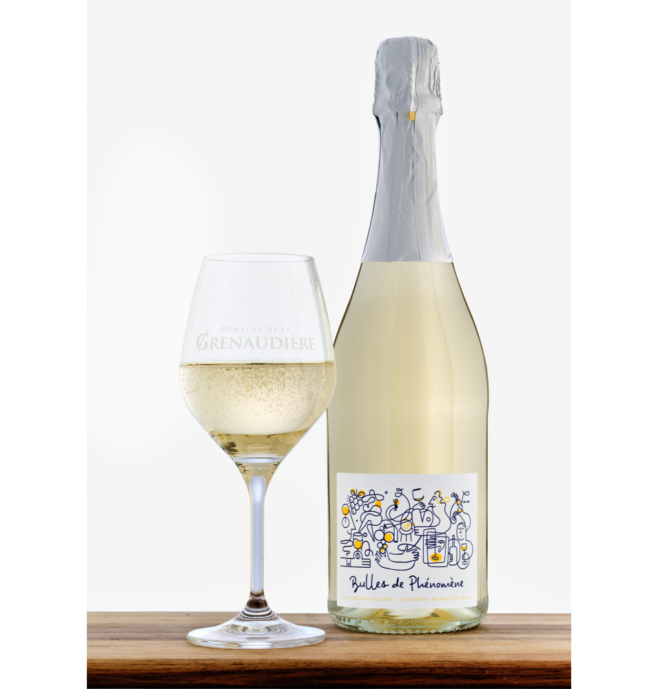 BULLES DE PHENOMENE-75CL-0%ALC-VIN MOUSSEUX DESALCOOLISE