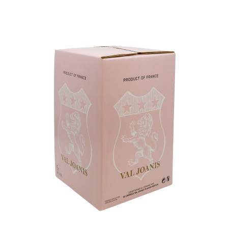 BIB AOC LUBERON ROSE 5L-2025-13.5%ALC./VOL.-VAL JOANIS