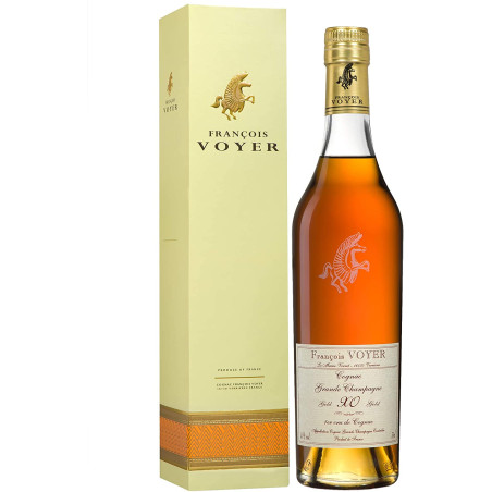 COGNAC VOYER XO GOLD-70CL-BOUTEILLE-40% ALC.-10A30ANS