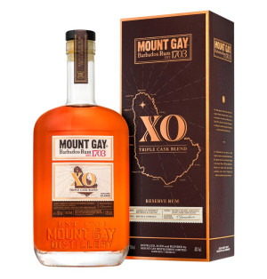 MOUNT GAY XO TRIPLE CASK - LA BARBADE-  70CL 43% ALC.