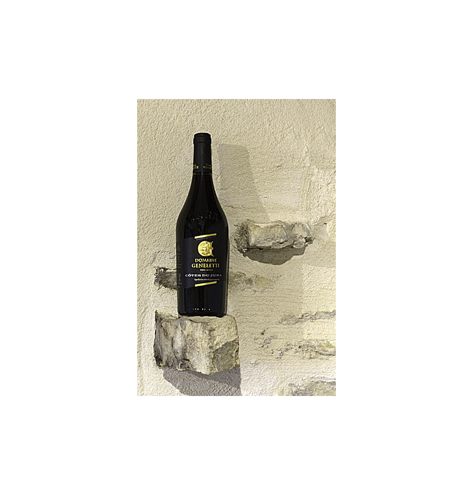 CÔTES DU JURA POULSARD ROUGE 2023-75CL-12.5%- DOM. GENELETTI