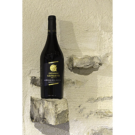 CÔTES DU JURA POULSARD ROUGE 2023-75CL-12.5%- DOM. GENELETTI