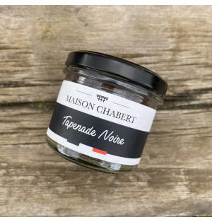 TAPENADE NOIRE-90 GR-MAISON CHABERT