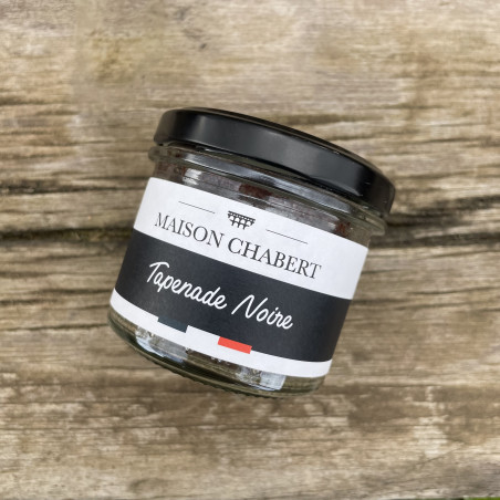TAPENADE NOIRE-90 GR-MAISON CHABERT