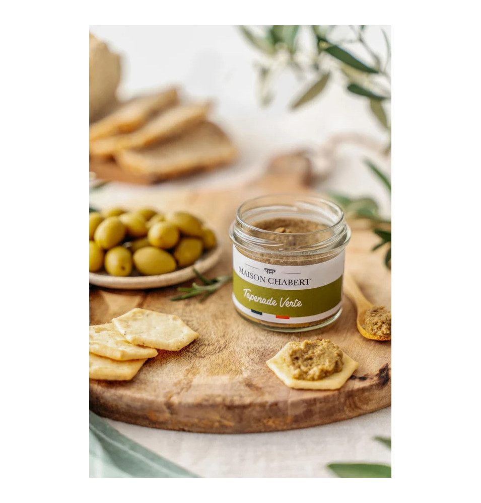 TAPENADE VERTE-90 GR-MAISON CHABERT