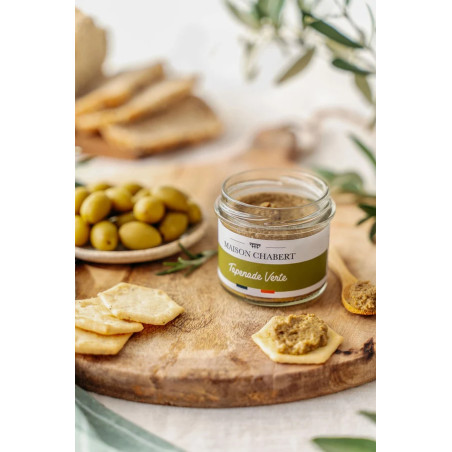 TAPENADE VERTE-90 GR-MAISON CHABERT