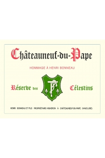 CHATEAUNEUF-DU-P. "RESERVE DES CELESTINS" 2014-75CL-14.5% Alc.-HENRI BONNEAU