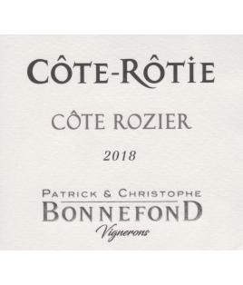 CÔTE ROZIER 2017-75CL-13.5%-AOC CÔTE RÔTIE-BONNEFOND