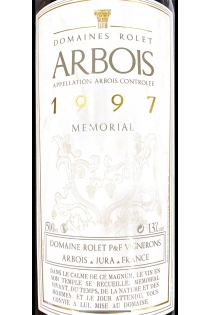 ARBOIS MEMORIAL 1997 ROUGE MAGNUM-13% Alc.-DOMAINE ROLET