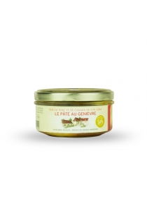 PATE AU GENIEVRE 130G - Porc et Canard au foie gras (34% de foie gras)