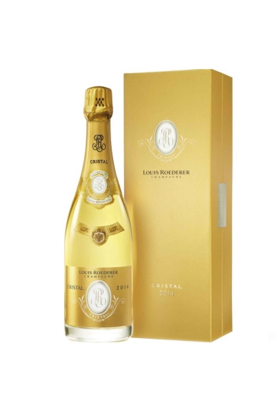 CHAMPAGNE ROEDERER CRISTAL 2014-75CL-12% Alc.-COFFRET LUXE