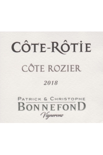 CÔTE ROZIER 2020-75CL-13.5%-AOC CÔTE RÔTIE-BONNEFOND