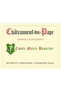 CHATEAUNEUF-DU-P. "MARIE BEURRIER" 2016-75CL-15% Alc.-HENRI BONNEAU