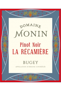 "LA RECAMIERE" AOC BUGEY ROUGE 2022-75CL-12.5%ALC.-DOMAINE MON
